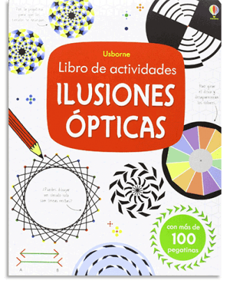 PORTADA DEL LIBRO ILUSIONES OPTICAS: LIBRO ACTIVIDADES DE  Usborne