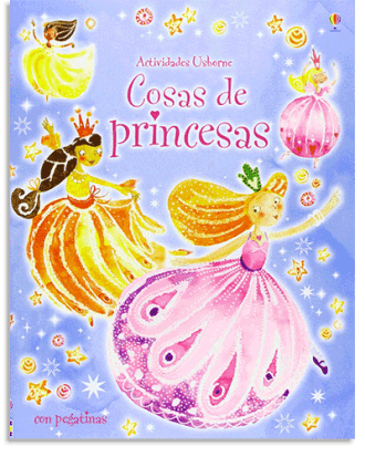 PORTADA DEL LIBRO COSAS DE PRINCESAS ACTIVIDADES DE  Usborne