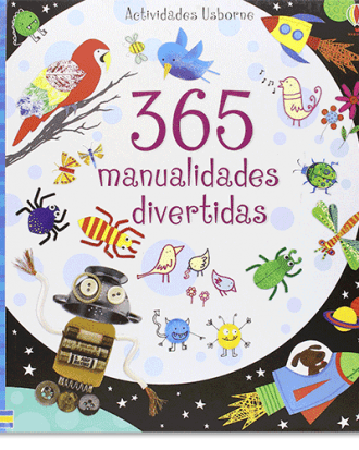PORTADA DEL LIBRO 365 MANUALIDADES DIVERTIDAS DE  Watt Fiona