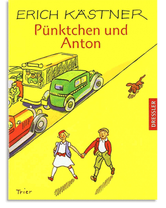 PORTADA DEL LIBRO PÜNKTCHEN UND ANTON DE Erich Kästner