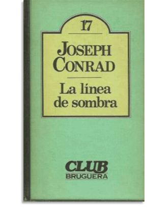 PORTADA DEL LIBRO LA LÍNEA DE SOMBRA DE Joseph Conrad
