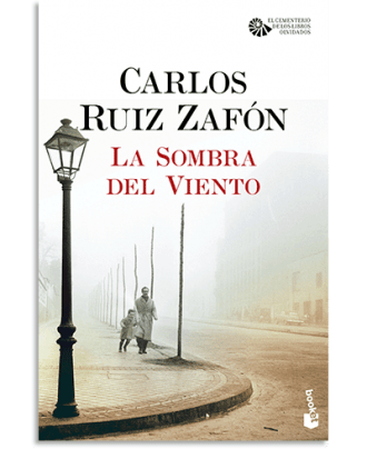 PORTADA DEL LIBRO LA SOMBRA DEL VIENTO DE Carlos Ruiz Zafón