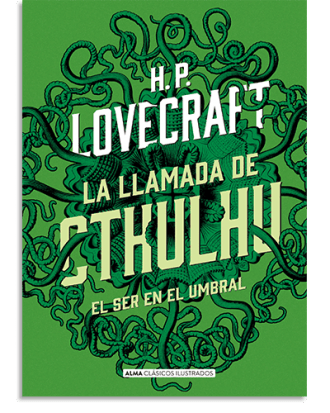 PORTADA DEL LIBRO LA LLAMADA DE CTHULHU DE  H.P. Lovecraft