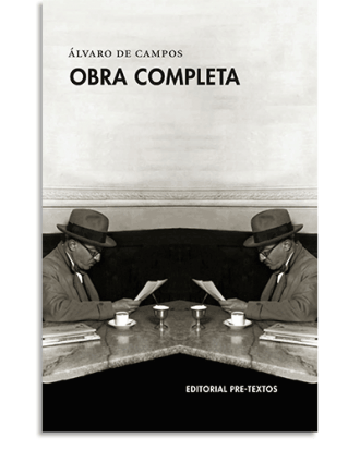 PORTADA DEL LIBRO OBRA COMPLETA DE Álvaro De Campos