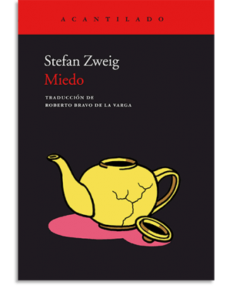 PORTADA DEL LIBRO MIEDO DE Stefan Zweig