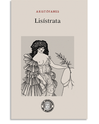 PORTADA DEL LIBRO LISÍSTRATA DE  Aristófanes