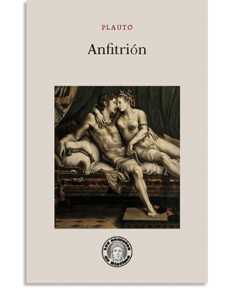 PORTADA DEL LIBRO ANFITRIÓN DE Tito Maccio Plauto