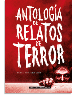 PORTADA DEL LIBRO ANTOLOGÍA DE RELATOS DE TERROR DE  Vv. Aa