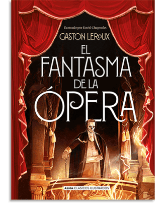 PORTADA DEL LIBRO EL FANTASMA DE LA OPERA DE Gaston Leroux