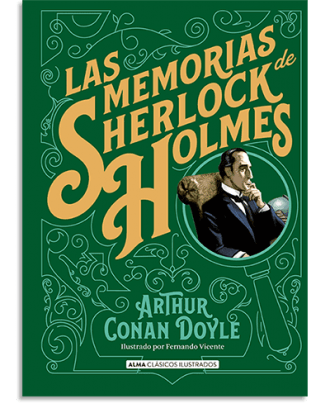PORTADA DEL LIBRO LAS MEMORIAS DE SHERLOCK HOLMES DE Arthur Conan Doyle