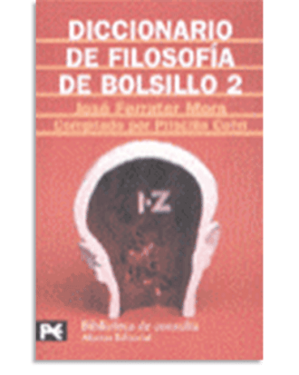 PORTADA DEL LIBRO DICCIONARIO DE FILOSOFÍA DE BOLSILLO