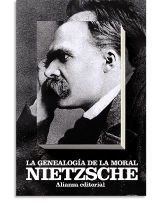 PORTADA DEL LIBRO LA GENEALOGÍA DE LA MORAL DE Friedrich Nietzsche