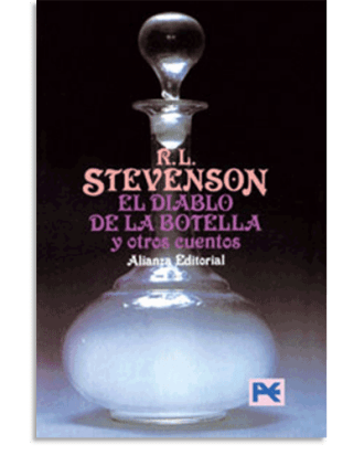 PORTADA DEL LIBRO EL DIABLO DE LA BOTELLA Y OTROS CUENTOS DE Robert Louis Stevenson