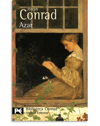 PORTADA DEL LIBRO AZAR DE Joseph Conrad