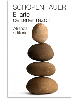 PORTADA DEL LIBRO EL ARTE DE TENER RAZÓN DE Arthur Schopenhauer