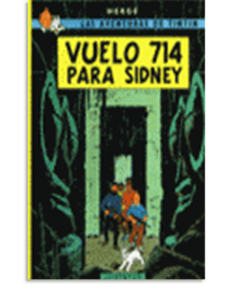 PORTADA DEL LIBRO VUELO 714 PARA SIDNEY (CARTONÉ) DE Georges Remi