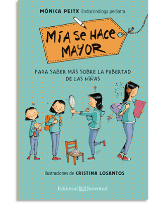 PORTADA DEL LIBRO MÍA SE HACE MAYOR DE Mònica Peitx Triay