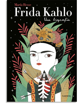 PORTADA DEL LIBRO FRIDA KAHLO. UNA BIOGRAFÍA DE María Hesse
