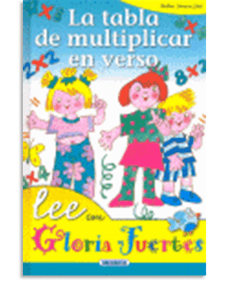 PORTADA DEL LIBRO LA TABLA DE MULTIPLICAR EN VERSO DE Gloria Fuertes
