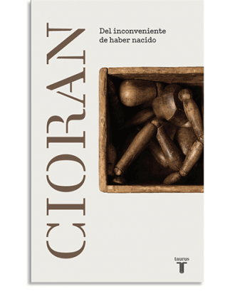 PORTADA DEL LIBRO DEL INCONVENIENTE DE HABER NACIDO DE E. M. Cioran