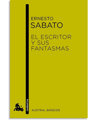 PORTADA DEL LIBRO EL ESCRITOR Y SUS FANTASMAS DE Ernesto Sabato