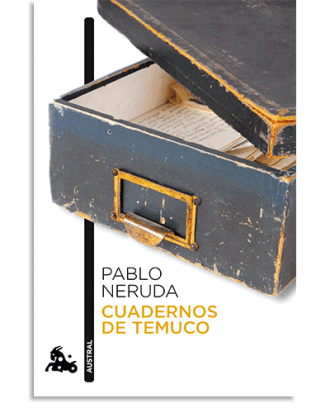 PORTADA DEL LIBRO CUADERNOS DE TEMUCO DE Pablo Neruda