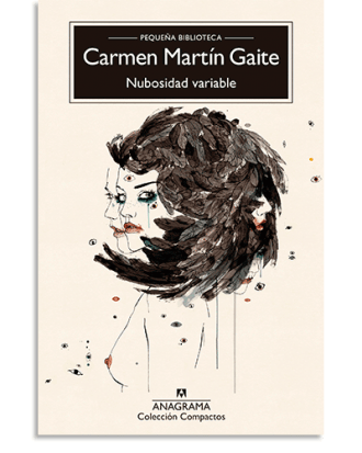 PORTADA DEL LIBRO NUBOSIDAD VARIABLE DE Carmen Martín Gaite