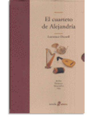 PORTADA DEL LIBRO EL CUARTETO DE ALEJANDR¡A (ESTUCHE 4 VOLS.) DE Lawrence Durrell