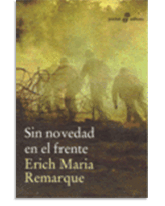 PORTADA DEL LIBRO SIN NOVEDAD EN EL FRENTE (GL) DE Erich Maria Remarque