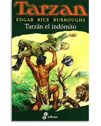 PORTADA DEL LIBRO TARZÁN EL INDÓMITO VII DE Edgar Rice Burroughs