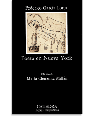 PORTADA DEL LIBRO POETA EN NUEVA YORK DE Federico García Lorca