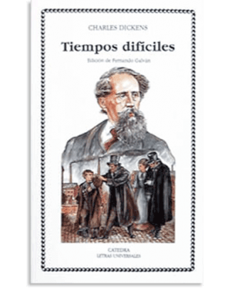 PORTADA DEL LIBRO TIEMPOS DIFÍCILES DE Charles Dickens