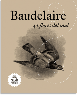 PORTADA DEL LIBRO 42 FLORES DEL MAL DE Charles Baudelaire