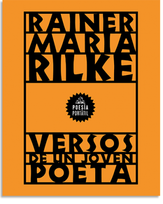 PORTADA DEL LIBRO VERSOS DE UN JOVEN POETA DE Rainer Maria Rilke
