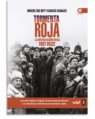 PORTADA DEL LIBRO TORMENTA ROJA DE Carlos Canales