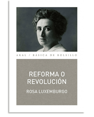 PORTADA DEL LIBRO REFORMA O REVOLUCIÓN DE Rosa Luxemburgo