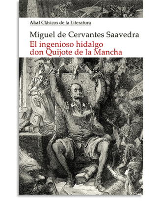 PORTADA DEL LIBRO EL INGENIOSO HIDALGO DON QUIJOTE DE LA MANCHA DE Miguel De Cervantes Saavedra