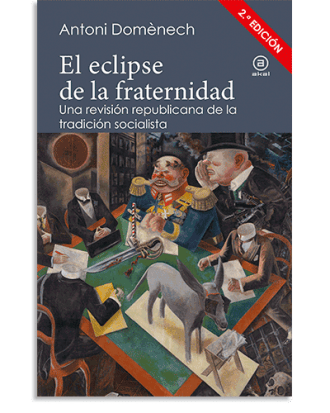 PORTADA DEL LIBRO EL ECLIPSE DE LA FRATERNIDAD DE  Antoni Domenech