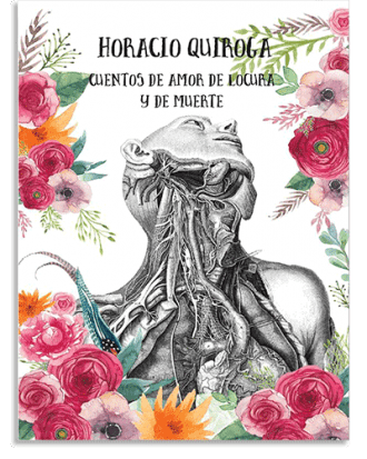 PORTADA DEL LIBRO CUENTOS DE AMOR DE LOCURA Y DE MUERTE DE Sandradir Márquez Meredíz