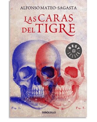 PORTADA DEL LIBRO LAS CARAS DEL TIGRE DE Alfonso Mateo-Sagasta