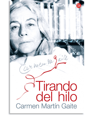 PORTADA DEL LIBRO TIRANDO DEL HILO   FG DE Carmen Martin Gaite