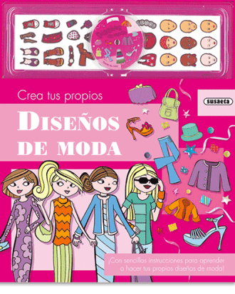 PORTADA DEL LIBRO CREA TUS PROPIOS DISEÑOS DE MODA DE Equipo Susaeta