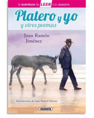 PORTADA DEL LIBRO PLATERO Y YO Y POEMAS DE JUAN RAMÓN JIMÉNEZ DE Juan Ramón Jiménez