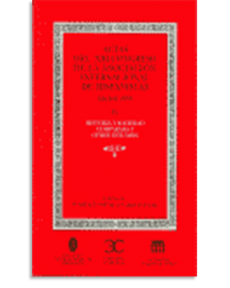 PORTADA DEL LIBRO ACTAS DEL XIII CONGRESO DE LA ASOCIACIÓN INTERNACIONAL DE HISPANISTAS. IV       . DE Florencio Sevilla Arroyo