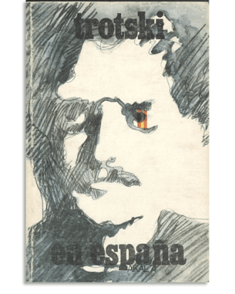 PORTADA DEL LIBRO EN ESPAÑA DE Leon Trotsky