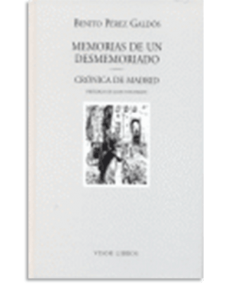 PORTADA DEL LIBRO MEMORIAS DE UN DESMEMORIADO DE Benito Pérez Galdós