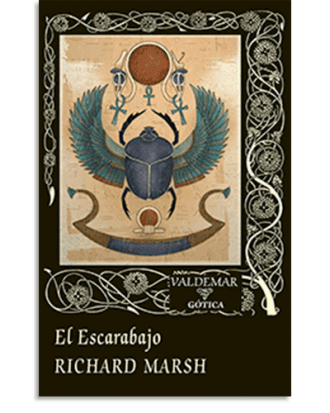 PORTADA DEL LIBRO EL ESCARABAJO DE Richard Marsh