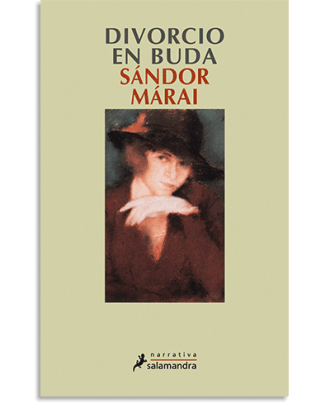 PORTADA DEL LIBRO DIVORCIO EN BUDA DE Sándor Márai