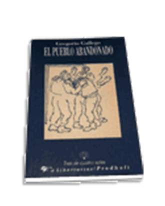 PORTADA DEL LIBRO EL PUEBLO ABANDONADO DE Gregorio Gallego