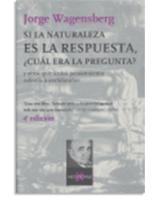 PORTADA DEL LIBRO SI LA NATURALEZA ES LA RESPUESTA
